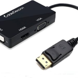 DP To VGA + HDMI + DVI Convertor (3 in 1)