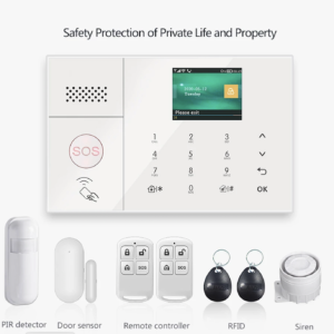 GSM, WIFI PGST Alarm system